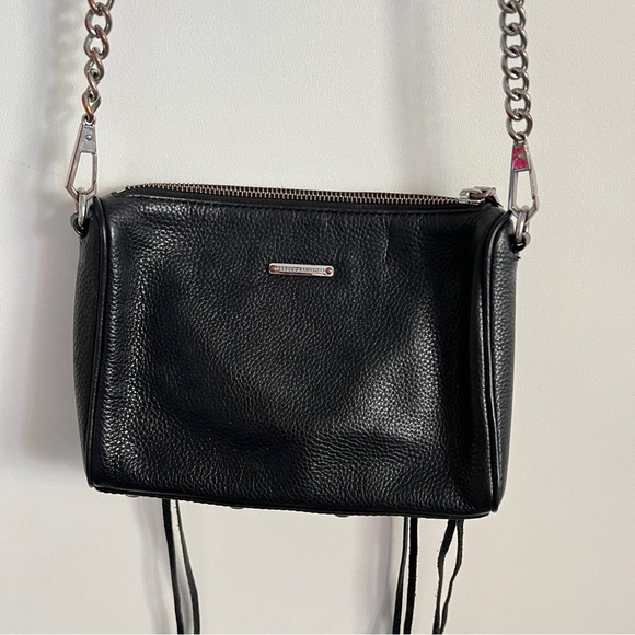 Rebecca Minkoff Black 4 Zipper Small Crossbody Purse - Picture 16 of 16